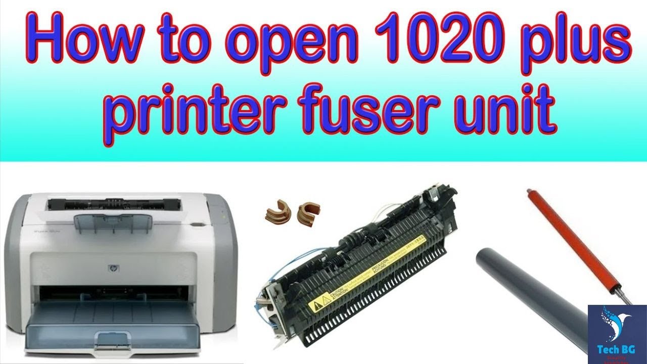 HP LaserJet 1020 P Repair ｜ How to Fix Fuser Problems ｜ Replace Printer