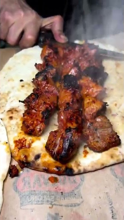 Chicken Kebab with Rotti | Arabic Food | Non-vegetarian Foods | Best Chicken kebab #short