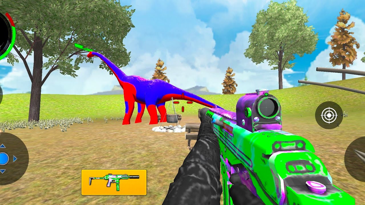 Wild Animal Hunter 3D - Dinosaur Hunter Game - Android Gameplay #340