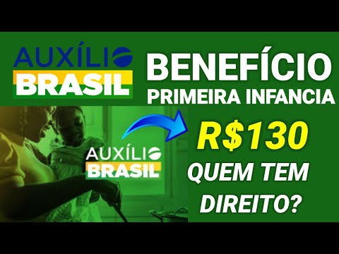 AUXÍLIO BRASIL BENEFÍCIO  PRIMEIRA INFÂNCIA DE R$130 QUEM TEM DIREITO? COMO CONSULTAR?