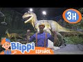 Blippi aprende sobre dinosaurios | Blippi Español | Videos educativos para niños | Aprende y Juega