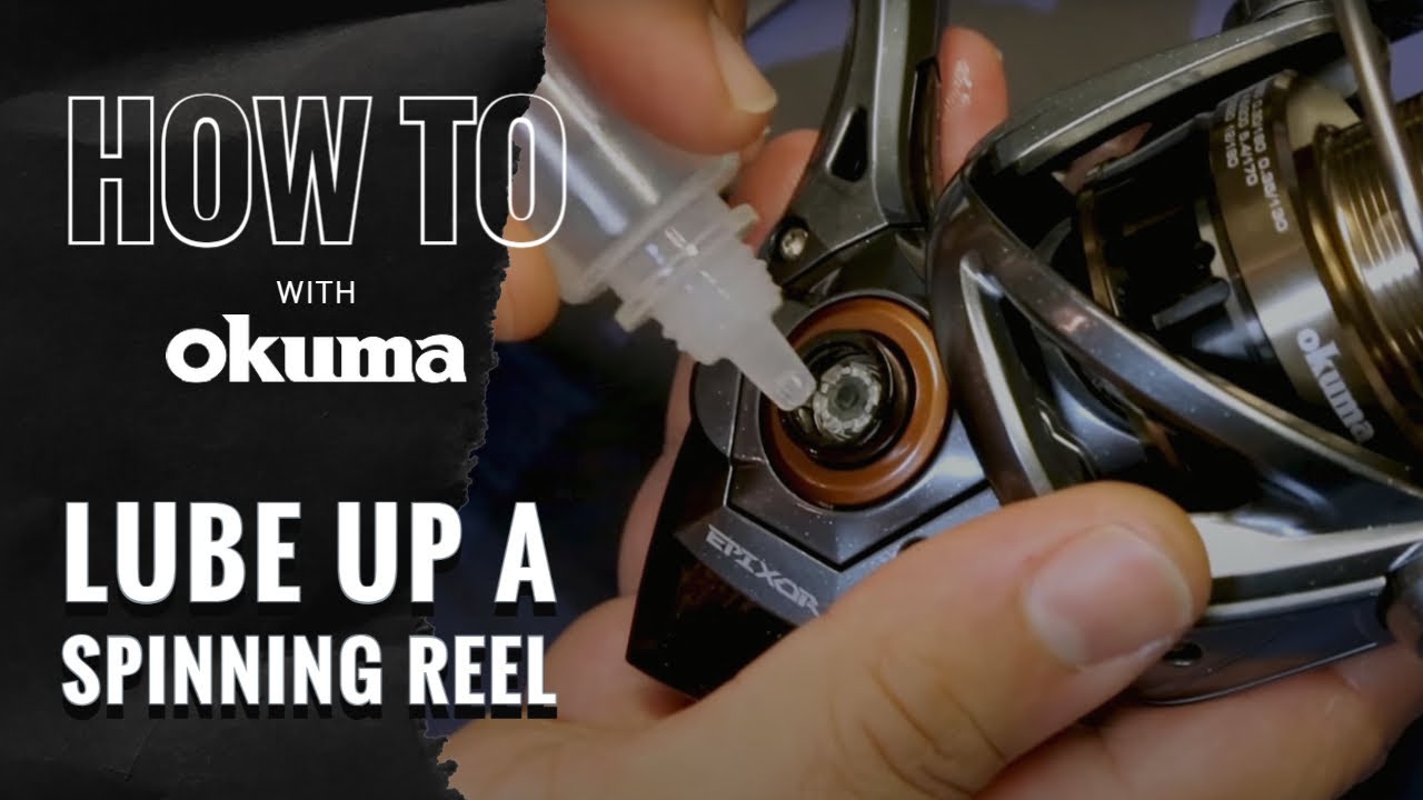 Okuma How To- Lubricate Your Spinning Reel - YouTube