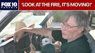 Residents flee fast-moving Rolling Fire | FOX 10 Phoenix