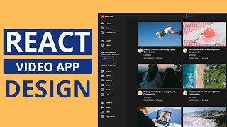 React Video Sharing App UI Design | Youtube UI Clone with React screenshot 4