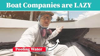 GEEZ...Why are boat companies so BAD at building boats? I DIY Boat Restoration & Fiberglass Repair by Backyard Boatworks 4,803 views 2 years ago 8 minutes, 4 seconds
