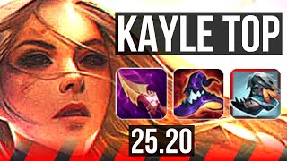KAYLE vs AMBESSA (TOP) | Dominating | EUW Diamond | 25.20