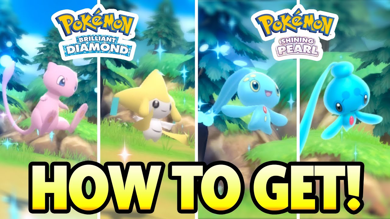 Pokémon Brilliant Diamond and Shining Pearl — How to get
