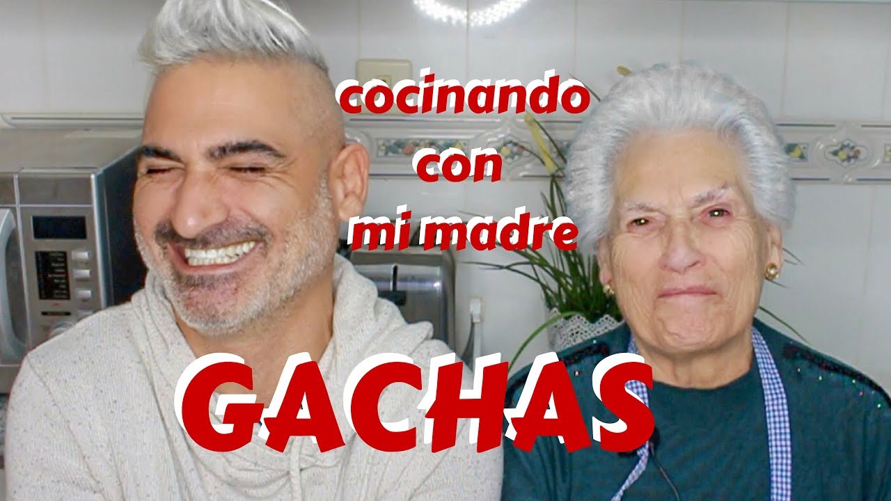 GACHAS TRADICIONALES CASERAS. Cocinando con mi madre.