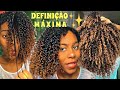 DEFINIÇÃO MÁXIMA COM PRODUTO SECRETO / muita definição no cabelo crespo cacheado