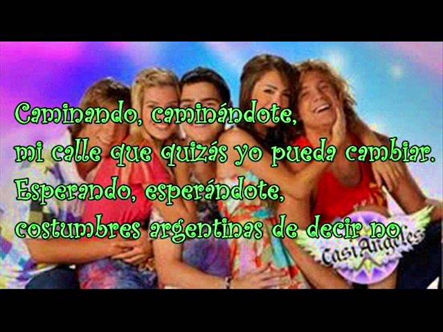 Costumbres argentinas- Teen Angels- Letra  picture