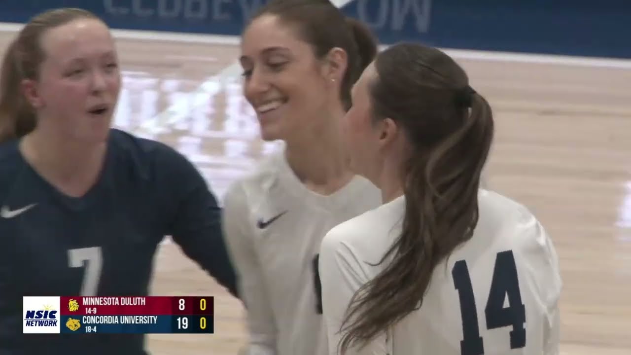 2024 Concordia-St. Paul volleyball vs SCSU & UMD