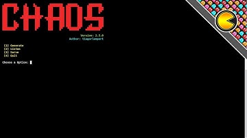 Kali Linux: CHAOS Framework (Installation & Usage)