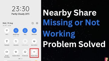 Nearby Share Not Working or Missing Problem Solve। How to Fix Nearby Share Not Working or Missing