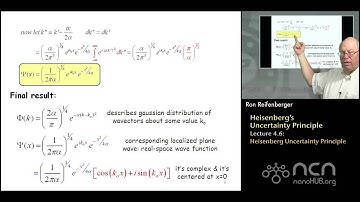 Purdue PHYS 342 L4.6: Heisenberg
