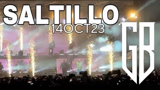 Gabito Ballesteros en Saltillo abriendo concierto de Natanael Cano / Lou Lou en vivo