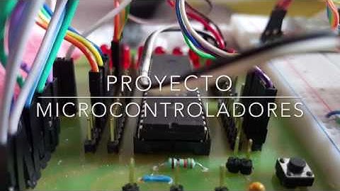 Manipulador Industrial a escala con PIC 16f887 y 16f877a