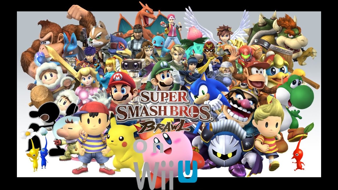 Super Smash Bros Brawl Wii U Gamepad Gameplay - YouTube