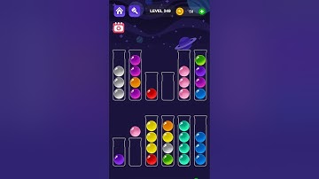 Ball Sort Master Game Level - 249 Without Boosters | Puzzle Game | #entertainment #puzzle #games