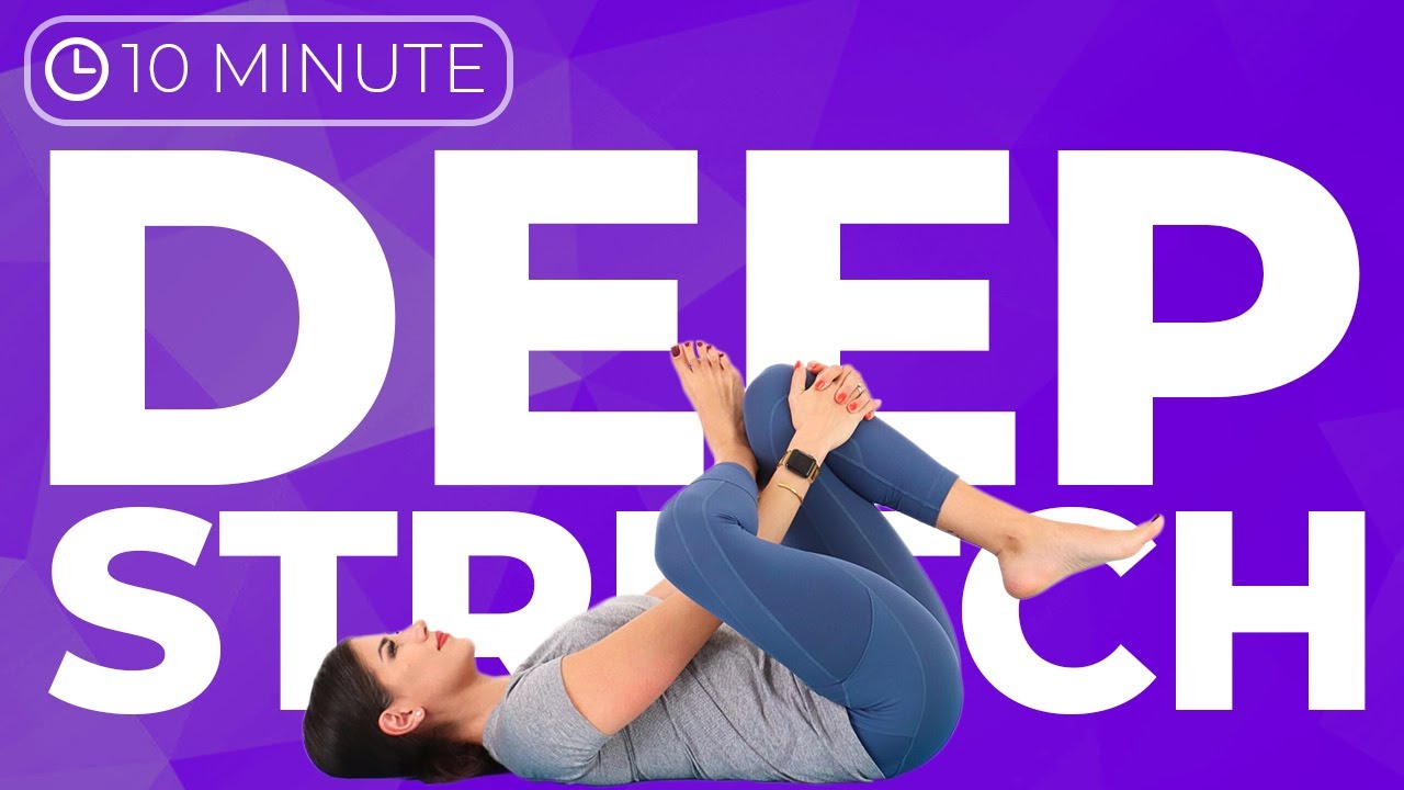 ⁣10 minute DEEP STRETCH Yoga Routine for healing Stress, Anxiety & Trauma