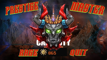 MAKING HIGH LEVEL PRESTIGE MASTER RAGE QUIT IN BLACK OPS 4