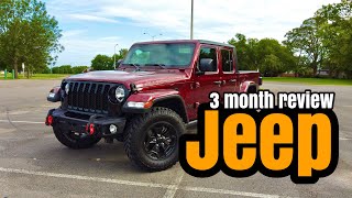 Would we buy the Jeep Gladiator again after owning for 3 months?