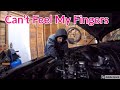 Replacing an Alternator in -30C Weather! JEEP WK CRD