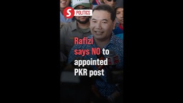 Rafizi not keen on any appointed PKR post