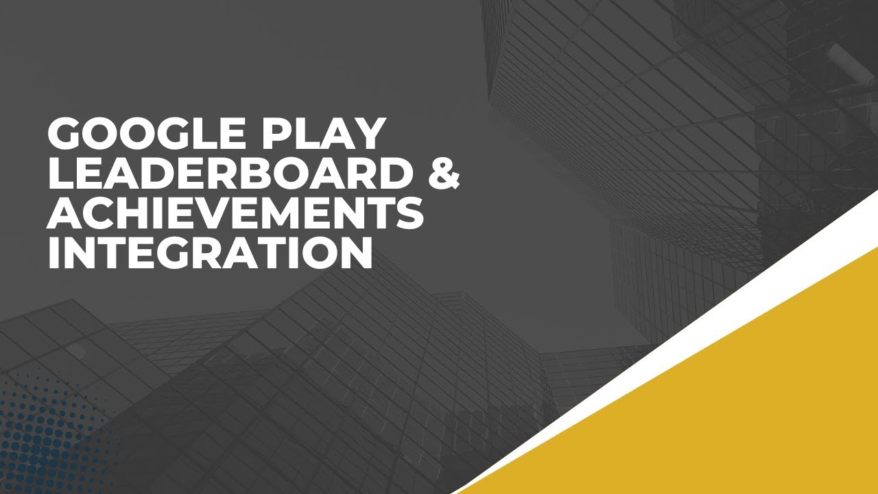 Google Play Leaderboard & Achievements Integration | Unity Tutorial (Step-by-Step Guide)