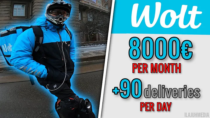 Earning 8000€ per month from food delivery || World's fastest Wolt courier - DayDayNews