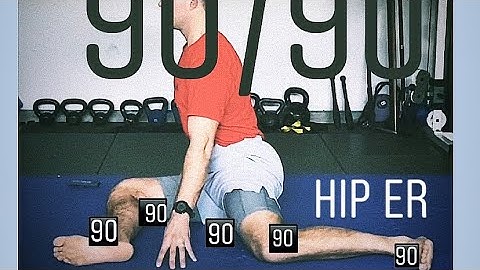 Kinstretch: 90/90 Hip External + Internal Rotation Instruction