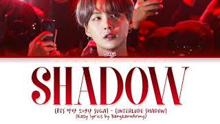 BTS (방탄소년단) 'Interlude : Shadow' (Easy Color Coded Lyrics)