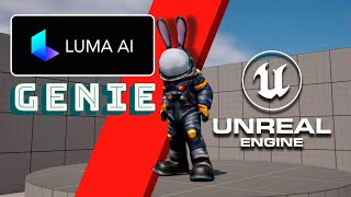 Transforming Text to playable 3D Character: Genie to Unreal Engine