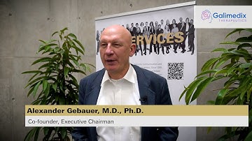 BIO-Europe 2025: Interview with Alexander Gebauer of Galimedix Therapeutics