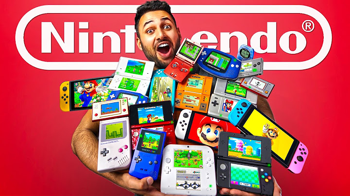 I bought every Nintendo Handheld EVER.
