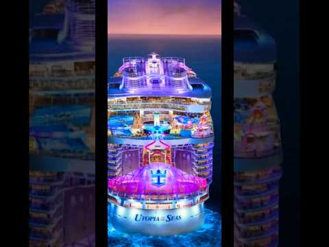 Brand new #royalcaribbean #cruiseship #utopiaoftheseas Summer 2024