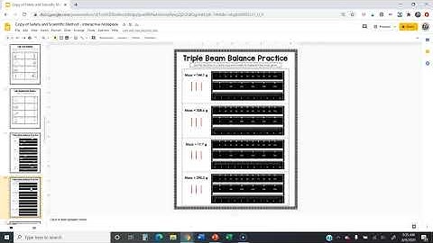 Interactive Notebook Pages   Google Slides Teacher Tutorial