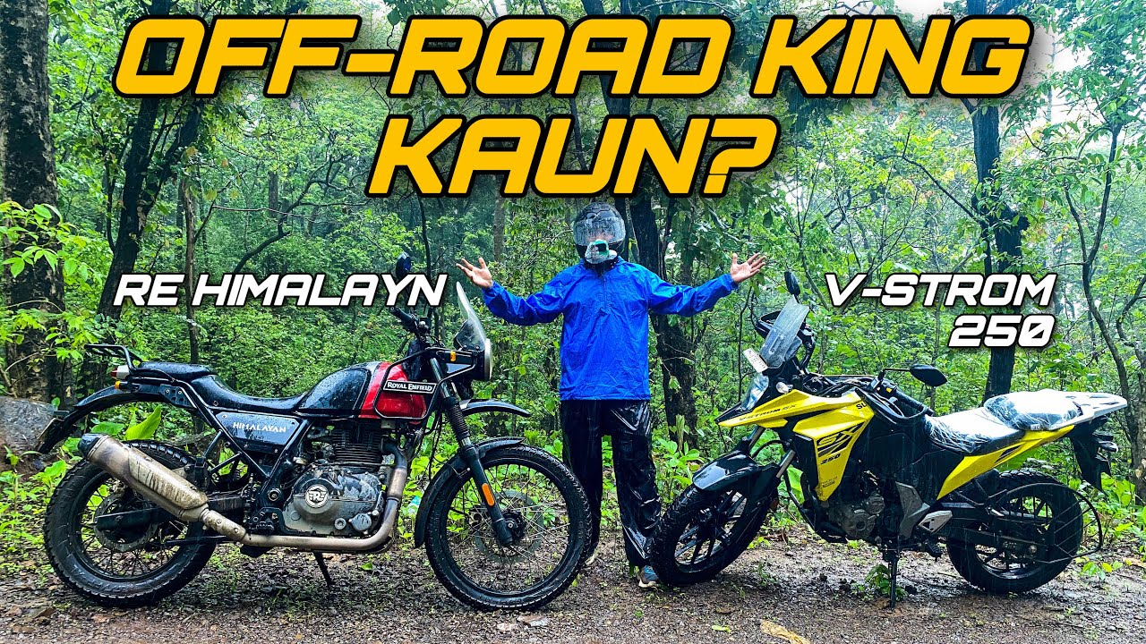 Suzuki V-Strom SX 250 vs Royal Enfield Himalayan - Full Comparison - Off Road Test 🔥