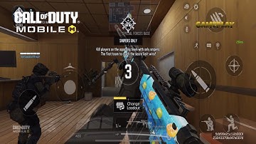 Call Of Duty: Mobile - Sniper Only Mode Gameplay!!! (PART 2) | Milton37LiveCODM