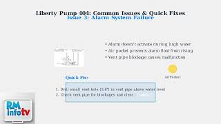 Liberty Pump 404 Troubleshooting – Float Switch, Alarm & Backup Power Fixes