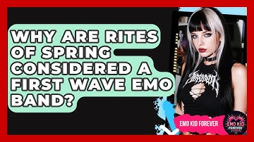 Why Are Rites Of Spring Considered A First Wave Emo Band? - Emo Kid Forever