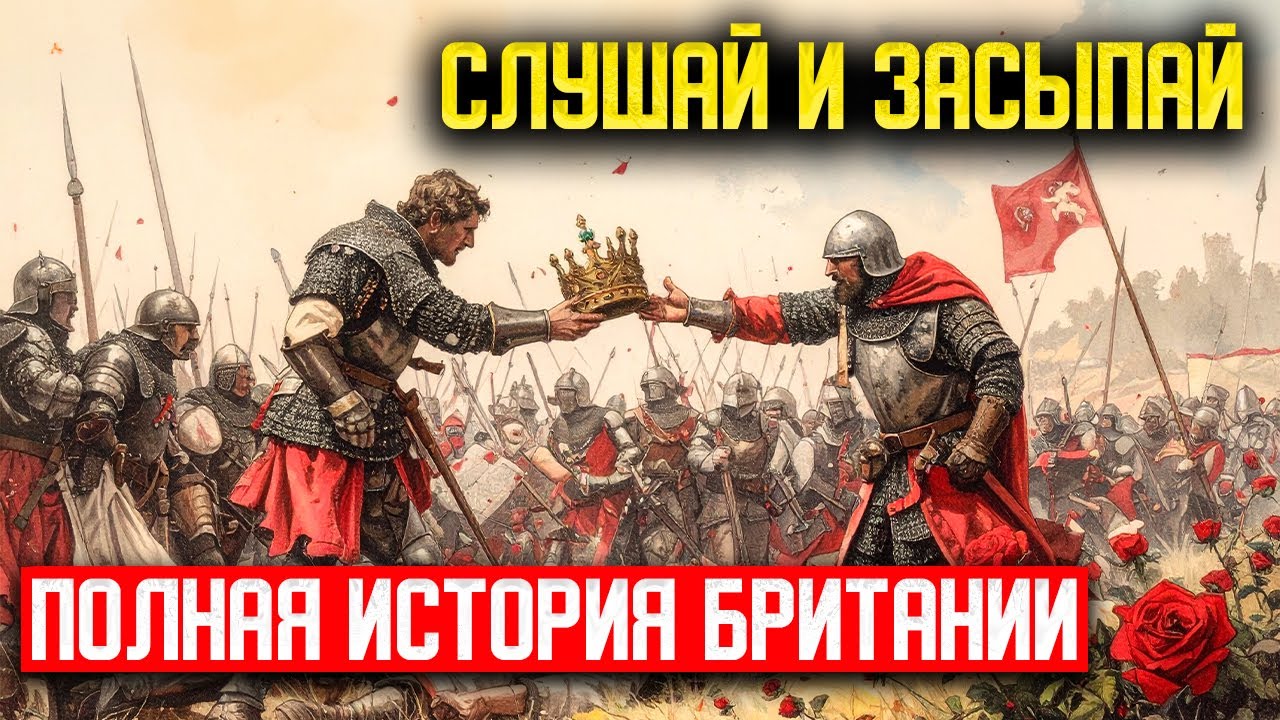 История Британии: Войны, Короли и Легенды | История для сна