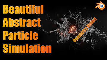 Beautiful Abstract Particle Animation using Simulation Nodes in Blender 3.6
