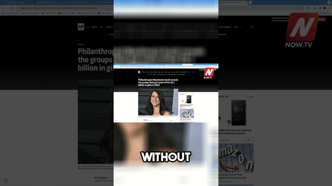 Mackenzie Scott's Mammoth $16 Billion Charity Giveaway!