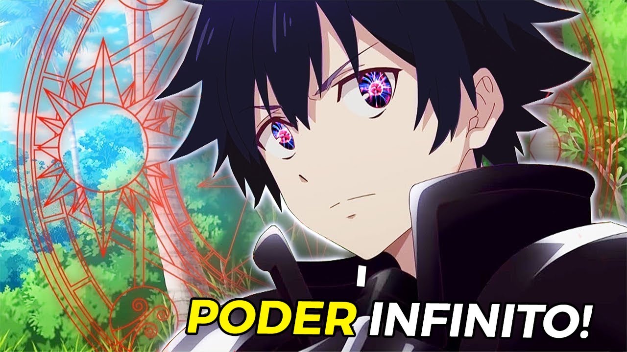 7 ANIMES DE MAGIA COM AÇÃO DUBLADOS ONDE O PROTAGONISTA OVERPOWER! 