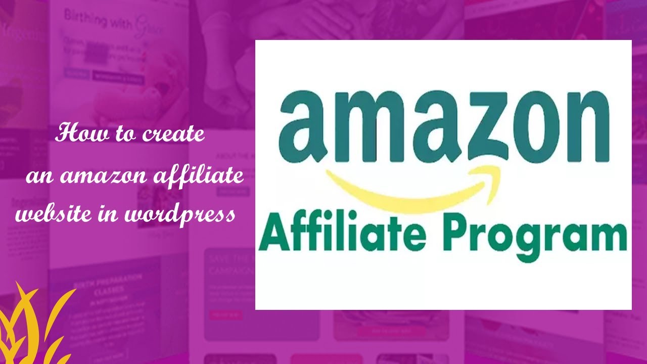 How to create an amazon affiliate website using WordPress in Tamil ...