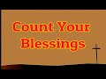 Count your blessings   piano  lyrics  hymnals  accompaniment 