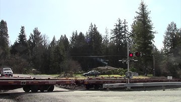 BNSF Work Train on the Sumas Sub