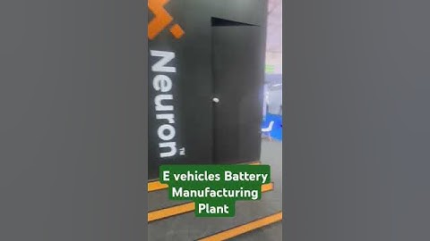 E vehicles Lithium Batteries Manufacturing Plant #reels #shorts #trending
