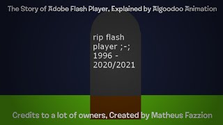 How Flash Player Died, Explained by Algodoo Animation