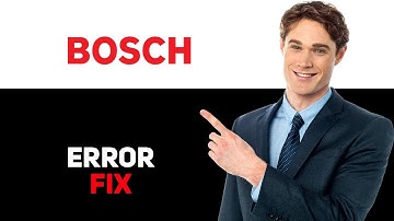 How To Fix The Bosch Boiler 1017 W Error Code   Meaning Causes  Solutions 2025